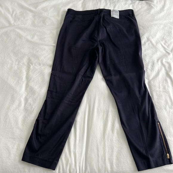 NWT Level 99 Brittany Zip Hem Trouser. Navy. Soft and stretchy fabric - Picture 4 of 8